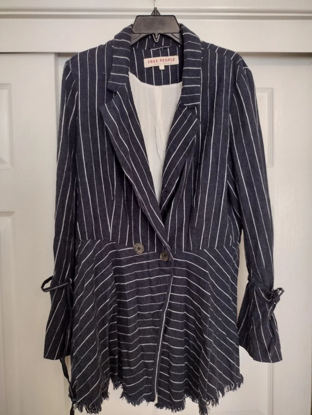 Free People Stella Navy Blazer | Size L